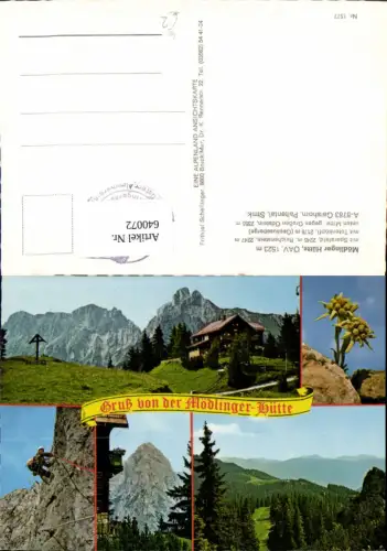 640072,Mehrbild Ak Johnsbach Mödlinger Hütte Sparafeld Reichenstein