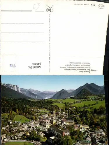 641085,Ausseer Land Bad Aussee m. Totem Gebirge