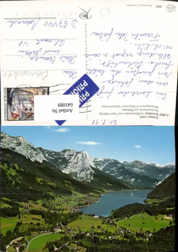 641089,Ausseer Land Grundlsee m. Backenstein u. Totem Gebirge