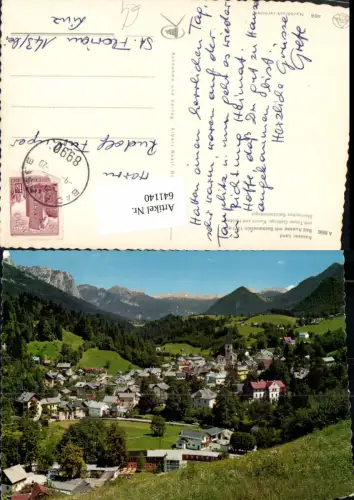 641140,Ausseer Land Bad Aussee m. Backenstein u. Totem Gebirge