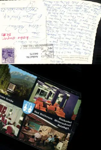 641175,Mehrbild Ak Bad Heilbrunn Bad Mitterndorf Kurmittelhaus Kurhotel