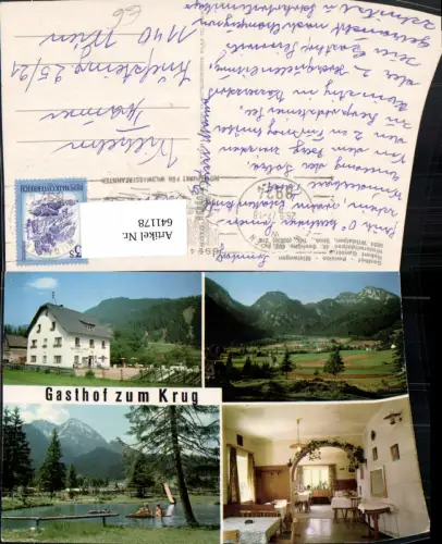 641178,Mehrbild Ak Wildalpen Gasthof Pension zum Krug