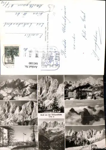 641180,Mehrbild Ak Türlwandhütte Ramsau am Dachstein