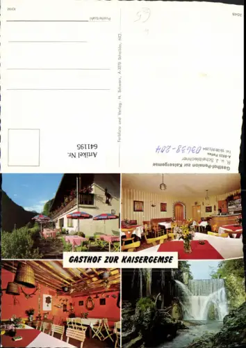 641195,Mehrbild Ak Palfau Landl Gasthof Pension zur Kaisergemse