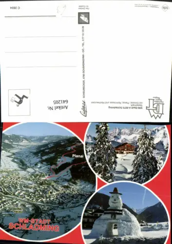 641205,Mehrbild Ak Schladming Planai Wintersport