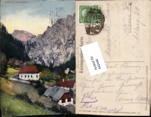 642446,Johnsbachtal Johnsbach Admont Gesäuse Kirche pub Sussitz 01040