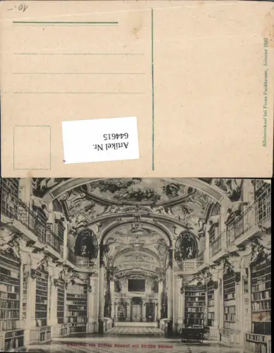 644615,Stift Admont im Gesäuse Bibliothek