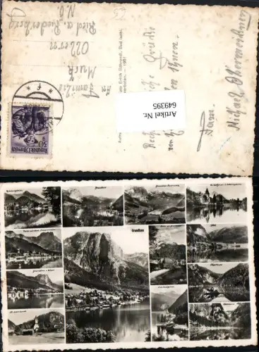649395,Mehrbild Ak Grundlsee Erholungsheim Gössl St Leonhardt