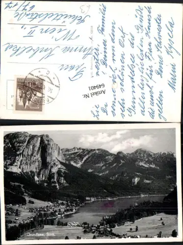 649401,Foto Ak Grundlsee