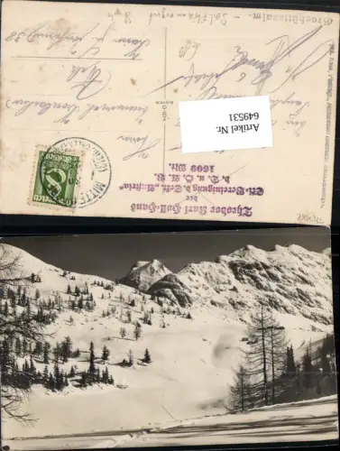 649531,seltene Foto-AK Grashüttenalm bei Mitterndorf Aussee pub Josef Kain