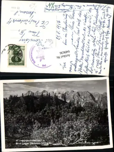 649636,Foto Ak Hochwurzenhütte Dachstein Rohrmoos-Untertal Schladming pub Landl