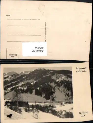 649694,Foto Ak Donnersbachwald geg. Riesneralm pub Fritz Fürst 675