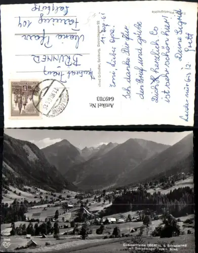 649703,Foto Ak Obertal b. Schladming m. Schladminger Tauern