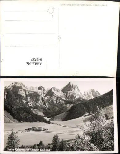 649727,Foto Ak Schloss Kaiserau b. Admont Kalbling pub Conrad Frankhauser