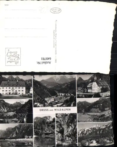 649781,Mehrbild Ak Wildalpen Alpenhotel