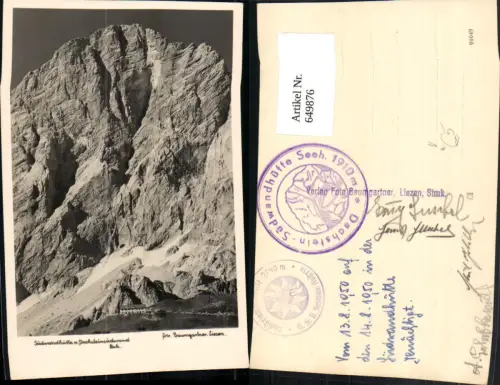 649876,Südwandhütte Dachsteinsüdwand Ramsau a. Dachstein pub Foto Baumgartner