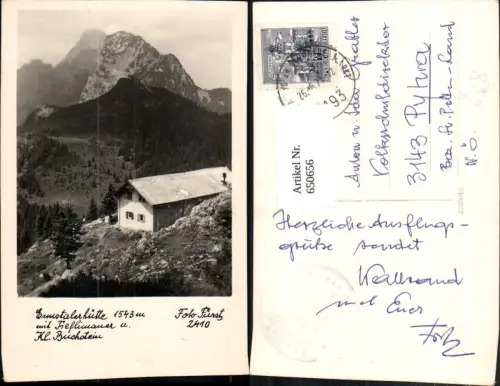 650656,Foto Ak Ennstalerhütte Gstatterboden Admont pub Foto Fürst 2410