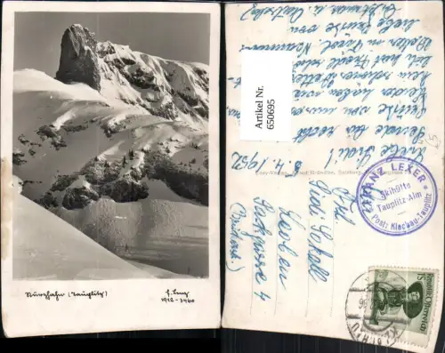 650695,Foto Ak Tauplitz Bad Mitterndorf Winteransicht