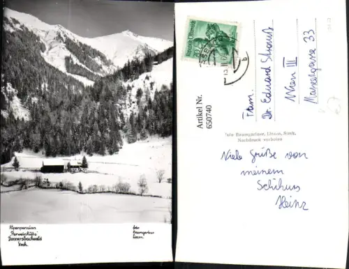 650740,Foto Ak Perweinhof Perweinhütte Irdning-Donnersbachtal pub Foto Baumgartner