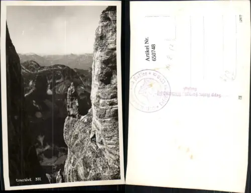 650748,Foto Ak Losertörl Loser b. Altaussee Aussee Mitterndorf pub Sepp Kain