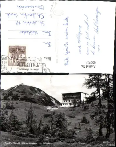 656714,Foto Ak Tauplitzalm Großsee-Hof Binder Tauplitz Bad Mitterndorf