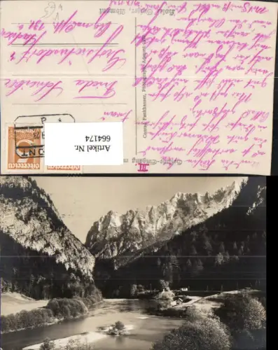 664174,Gesäuse Eingang m. d. Hochtor Admont pub Conrad Frankhauser
