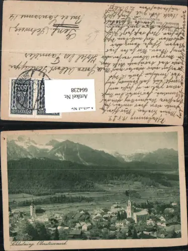 664238,Schladming Ansicht mit Kirchen