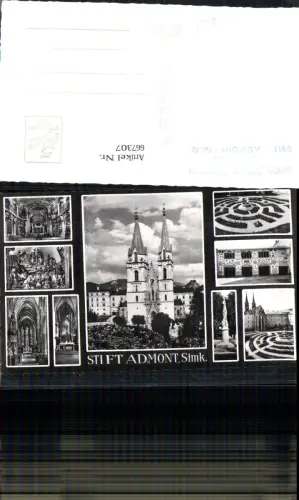 667307,Mehrbild Ak Stift Admont Ansichten