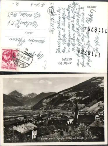 667350,Foto Ak Selzthal Selztal m. Gr. Pyhrgas u. Scheiblingstein