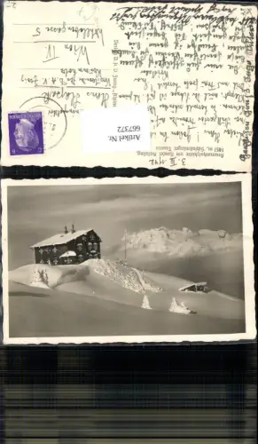 667372,Foto Ak Haus Krummholzhütte a. Hauser Kaibling Schladminger Tauern