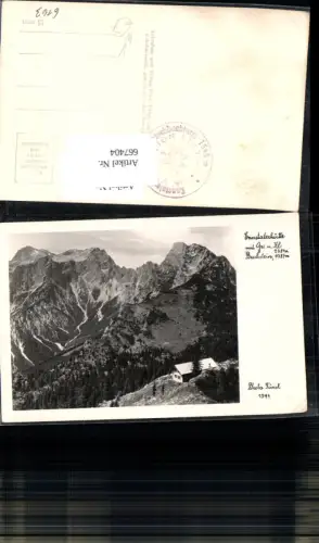 667404,Foto Ak Admont Ennstalerhütte m. Gr. u. Kl. Buchstein pub Photo Fürst 1591