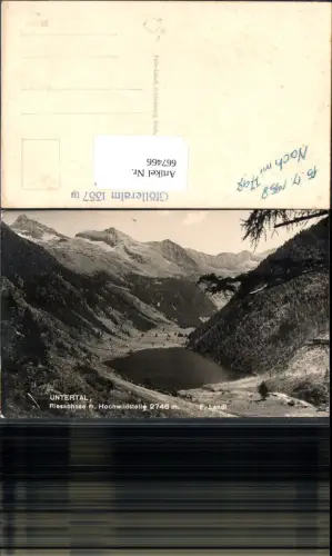 667466,Foto Ak Untertal Riesachsee m. Hochwildstelle Schladming pub F. Landl