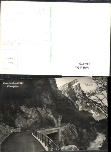 667470,Foto Ak Neue Gesäusestraße Planspitze Admont Johnsbach