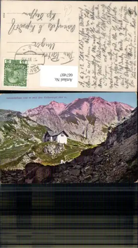 667497,Admonterhaus m. d. Natterriegel Weng im Gesäuse Admont