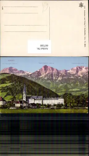 667500,Admont m. Gr. Pyhrgas Scheiblingstein Kreuzmauer