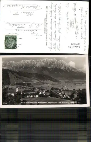 667509,Foto Ak Oeblarn mit Grimming Öblarn