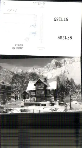 667513,Foto Ak Ramsau am Dachstein Pension Meyrhofer im Winter