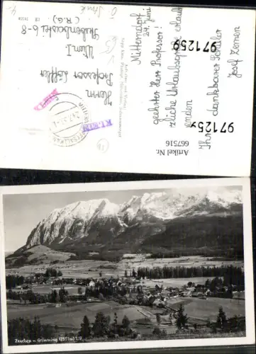 667516,Foto Ak Zauchen m. Grimming Bad Mitterndorf pub Sepp Kain 217