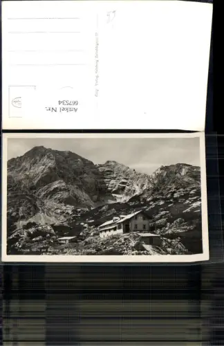 667534,Foto Ak Hesshütte mit Hochtor Johnsbach Admont