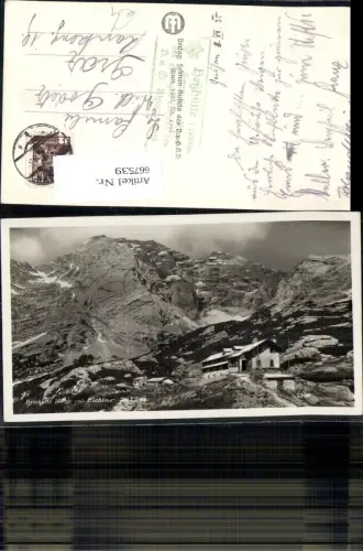 667539,Foto Ak Hesshütte mit Hochtor Johnsbach Admont