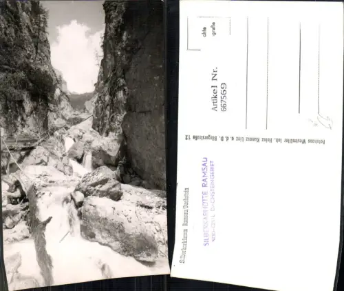 667569,Foto Ak Silberkarklamm Ramsau a. Dachstein pub Westmüller Inh. Heinz Kunasz
