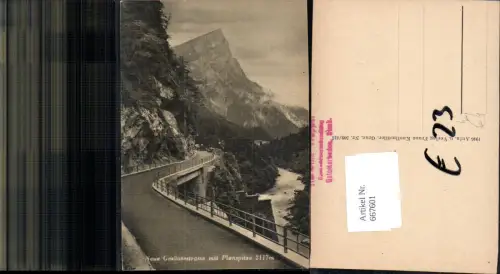667601,Neue Gesäusestrasse m. Planspitze Johnsbach Admont Gstatterboden