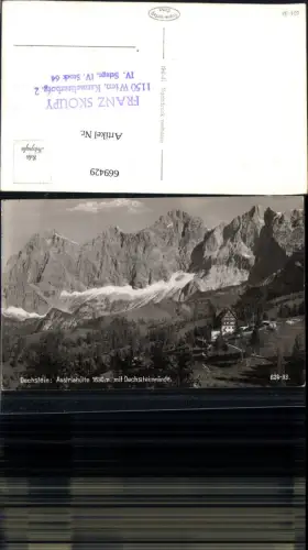 669429,Dachstein Austriahütte b. Schladming Ramsau