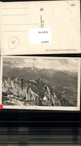 669676,Foto Ak Ramsau am Dachstein Guttenberghaus m. d. Niederen Tauern