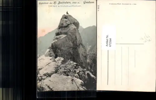 672564,Weng im Gesäuse Admont Kl. Buchstein Gesäuse Bergsteigen pub P. Ledermann 5780A
