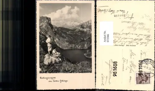 672566,Foto Ak Lahngangsee im Toten Gebirge Gößl Grundlsee