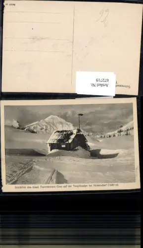 672719,Schihütte Tauplitzalpe b. Bad Mitterndorf Wintersport