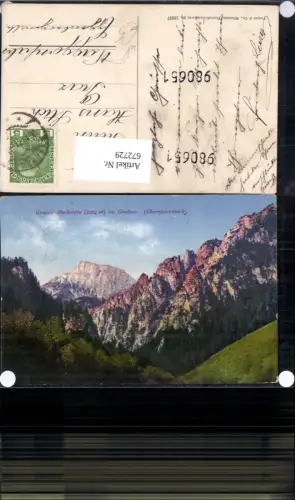 672729,Gr. Buchstein i. Gesäuse Admont pub Purger Co 12297