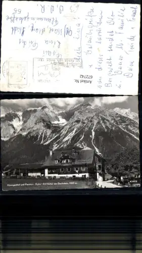 672742,Foto Ak Alpengasthof Pension Kulm Ramsau a. Dachstein