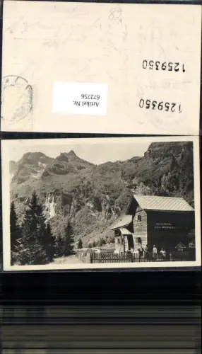 672756,Foto Ak Petersberg Aich Seewigtal Hans Wödlhütte Hans-Wödl-Hütte